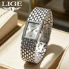 LIGE Watch for Women Luxury Brand Business Watch Women Stainless Steel Ladies Clock Fashion Quartz Wristwatch Montre Femme