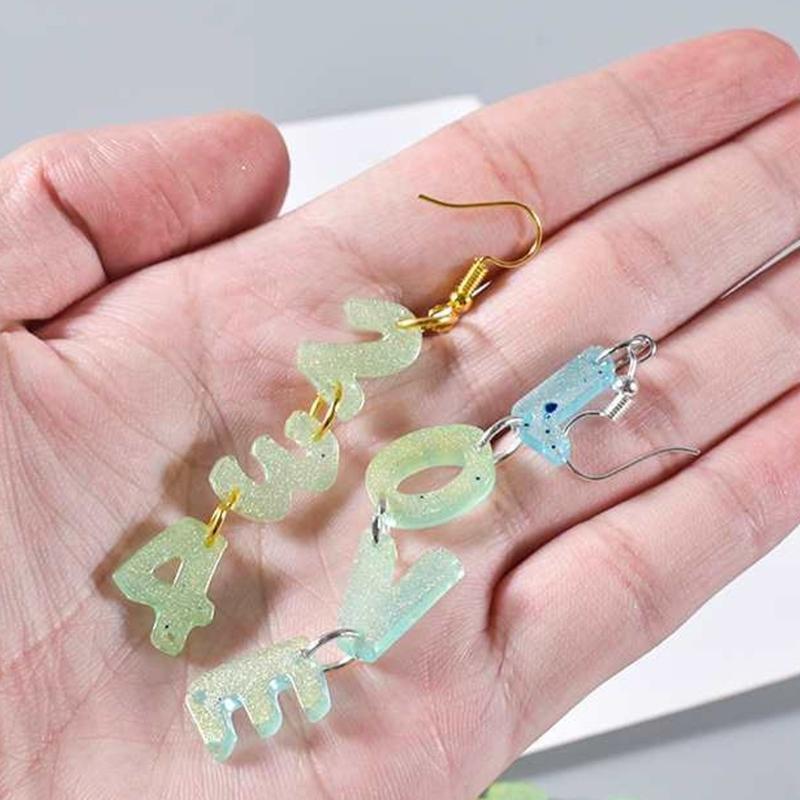 Reusable Silicone Crafting Mold For Customizable Pendant Bracelets Earrings And Charm Accessories Crafting Mould