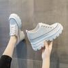 Woman Casual Shoes Platform Sneakers Autumn New Thick Soled Round Toe Casual Sports Shoes Inner Height Increasing Women's Shoes