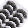 Makeup Tools Wispy Thick Cross False Eyelashes Natural Long  Eye Lash Extension 3D Soft Mink Hair