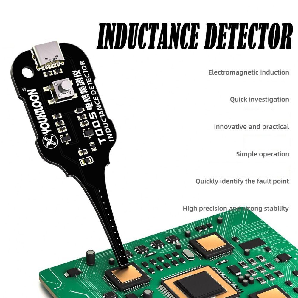 Quick Fault Check Inductance Tester Professional Accurate Motherboard Coil Tester Electromagnetic Induction Tool