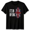 England Unisex T Shirt Its In My Dna Football Russia Country Pride Fans Gift Tee