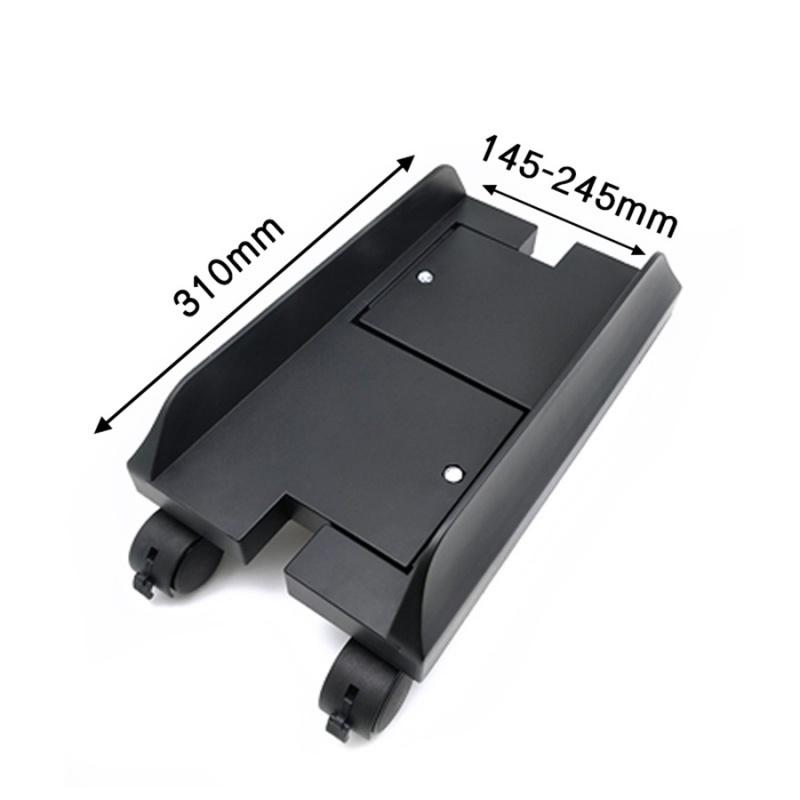Movable And Adjustable Stand For Desktop Computer Case With Brake