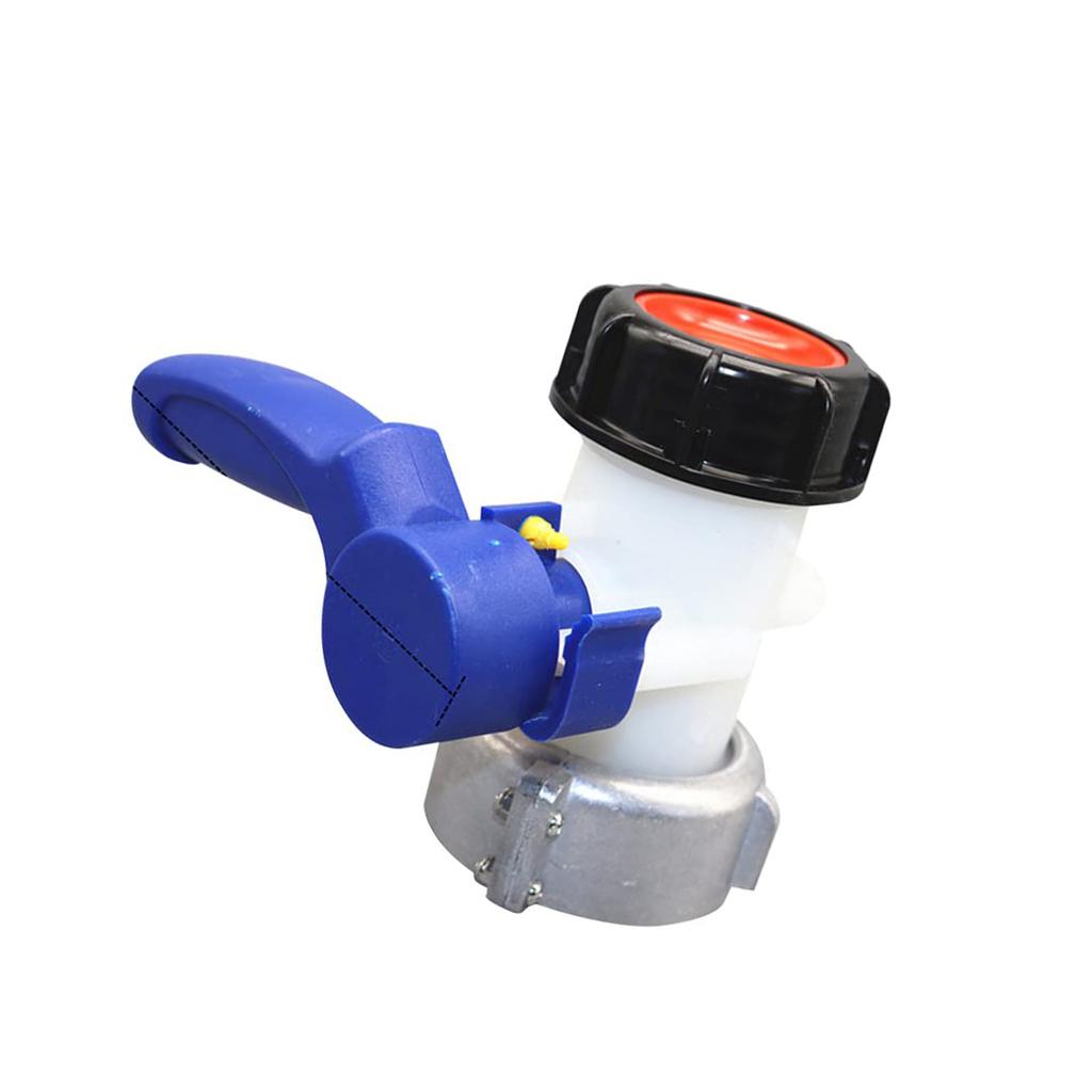 Adaptador Multifuncional para Tanque IBC Entrada de 80mm Válvulas de Saída de 50mm Acessório para Conectores de Água Domésticos e de Jardim