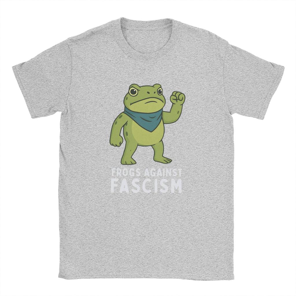 Hipster Portland Frog Resist T-Shirts Men Crew Neck Cotton T Shirts  Short Sleeve Tee Shirt Printed Clothing