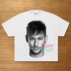 Tshirt Design Soccer Young Neymar PNG Design, DTF DTG Sublimation (Digital Download)