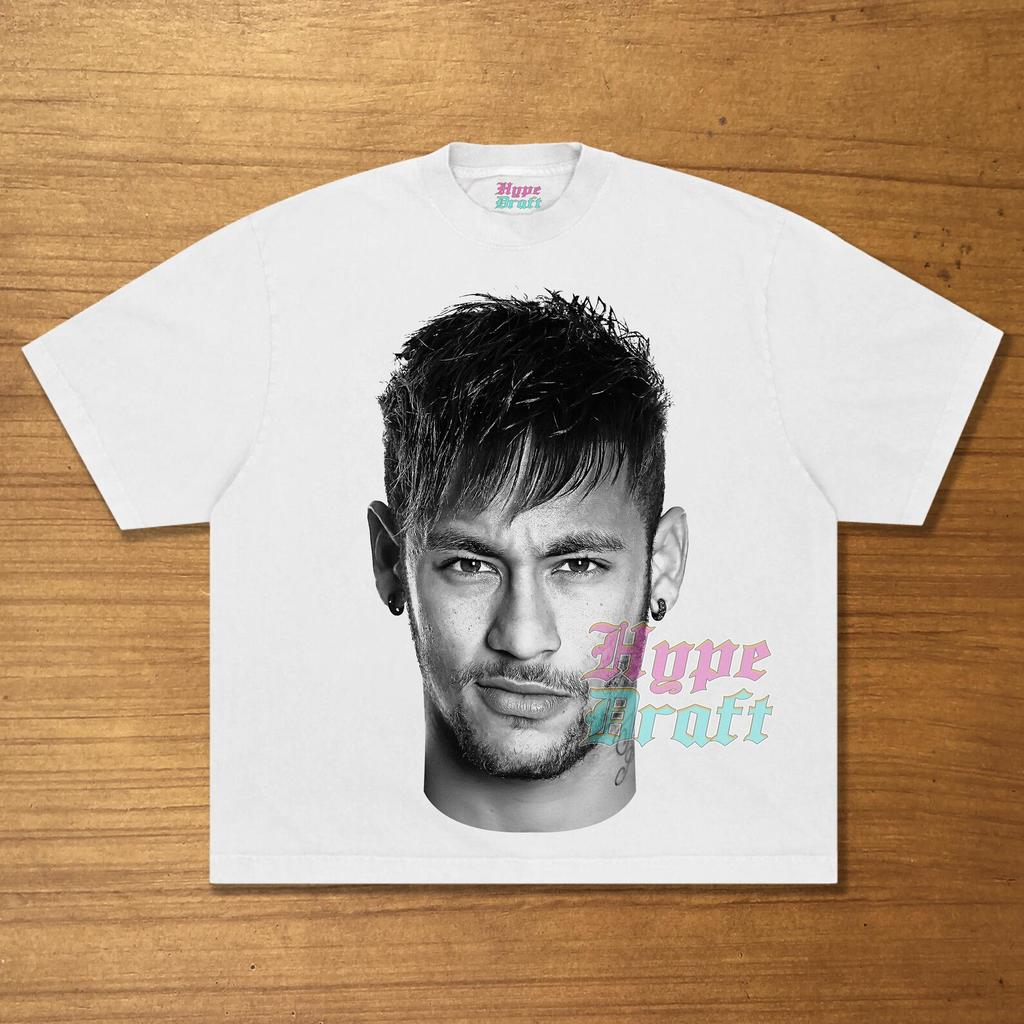 Tshirt Design Soccer Young Neymar PNG Design, DTF DTG Sublimation (Digital Download)