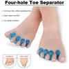 Toenail Spacer for Pedicure Adjustable Ring Connection Design Soft Gel Skin Friendly Material Nail Polish Application Tool