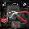 3 PCS Automotive Electrical Connector Disconnector Pliers,Carbon Steel Non-Slip Handle,60 High-Bend Rake Pliers,Wire Stripper Tool,Electrical