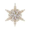 Glitter Christmas Hanging Ornament Champagne Wreath Decoration Xmas Tree Snowflake Pendant  Navidad