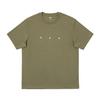 SS25 High Street Comfortable Round Neck Embroidered Small Logo Lightweight Short Sve T-Shirt Men Tops Olive-Green LMT010171207754A05982
