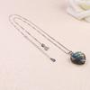 [KOAI] Labradorite Heart Power Stone Necklace for Women