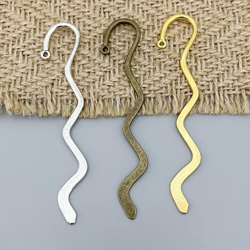 10Pcs Wave Bookmarks Diy Retro Decoration Holder Book Mark School Office Stationery Supply Reading Accessory