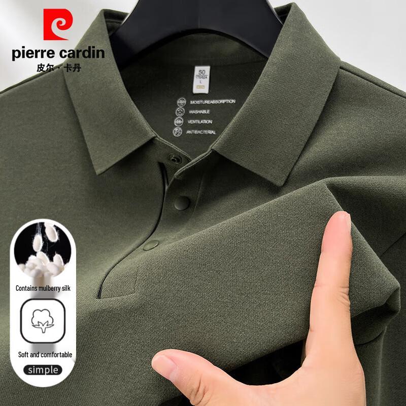 Pierre Cardin Men s Long Sleeve Polo Shirt L