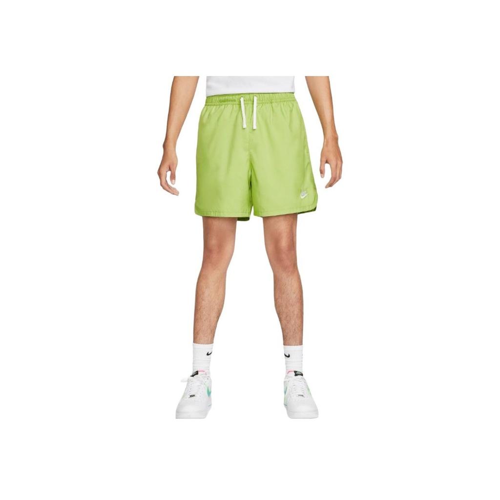Nike Embroidered Logo Drawstring High-Waist Sports Shorts Men Bottoms Green DM6829-332