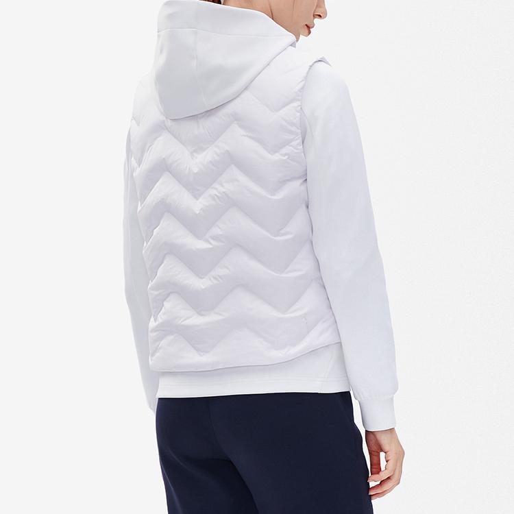 New FILA Athletics Down Jackets Women's Jade White A11W241922F-WT