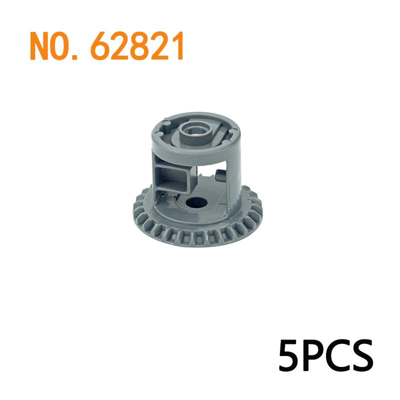 Piese Tehnice Cărămizi Roată Melcată Ax Pin Angrenaj Diferențial Clasic MOC Tren Vagon Macara Model DIY Blocuri de Construcție Jucării 32494