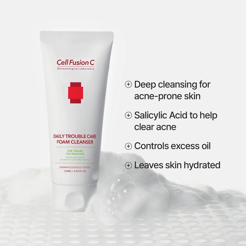 Cell Fusion C Daily Trouble Care Foam Cleanser 130ml