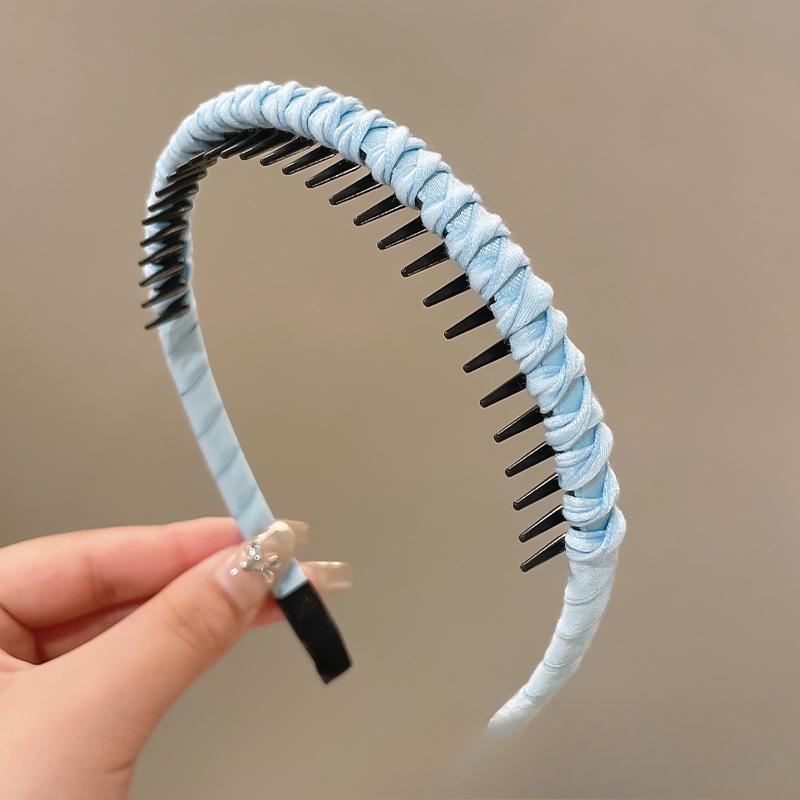 Children's Hair Band with Teeth Anti-slip Hair ClipGirls' Hair Break-up Magic Headband Girls' Hair Clip Headwear
