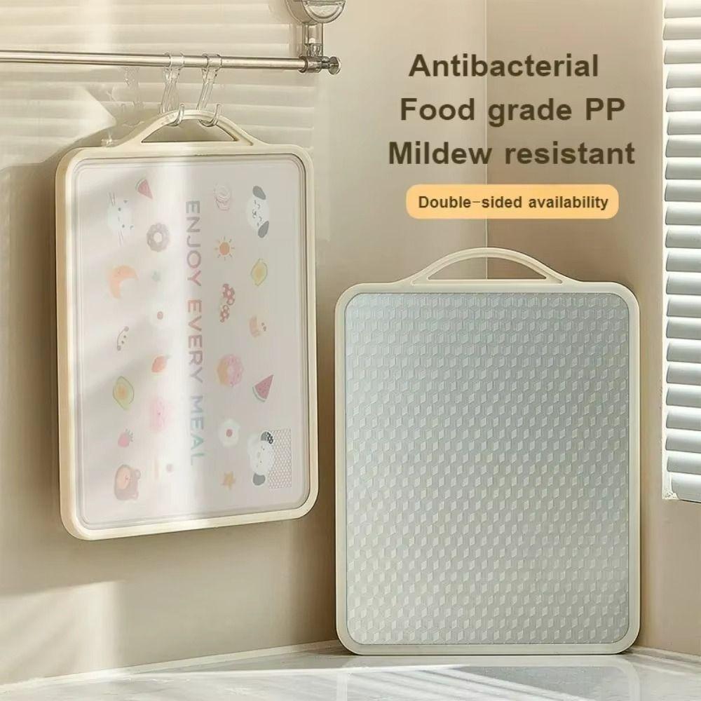 Anti-Slip Antibacterial Chopping Board Non-sticky Kitchen Chopping Block  Meat Cutting