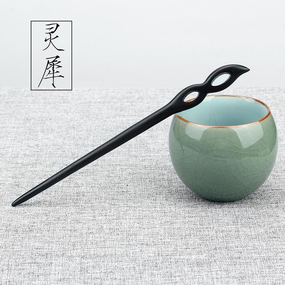 47Style Retro Sandalwood Hair Clip Hairpin Chinese Ancient Carved Wooden Chopstick Hair Stick Cosplay Party Headwear Accessories