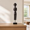 Human Figure Sculpture Contemporary Abstract Statue Minimalist for Entryway