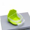 Transparent Cage Mount Bird Feeder Detachable Bird Feeding Water Box  For Parakeet Lovebird