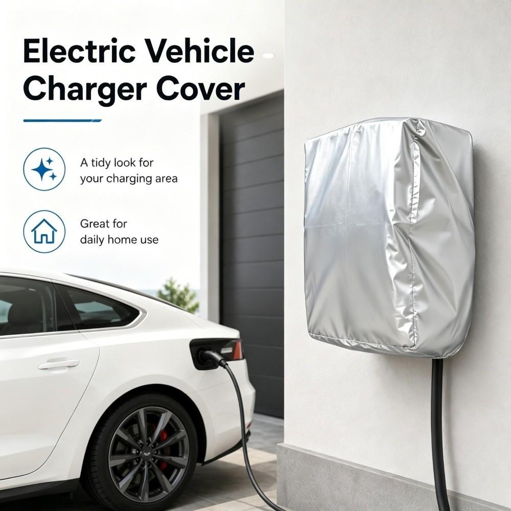 For Electric Vehicle Charger Only Charging Post Cover Protective Cover  Outdoor Use