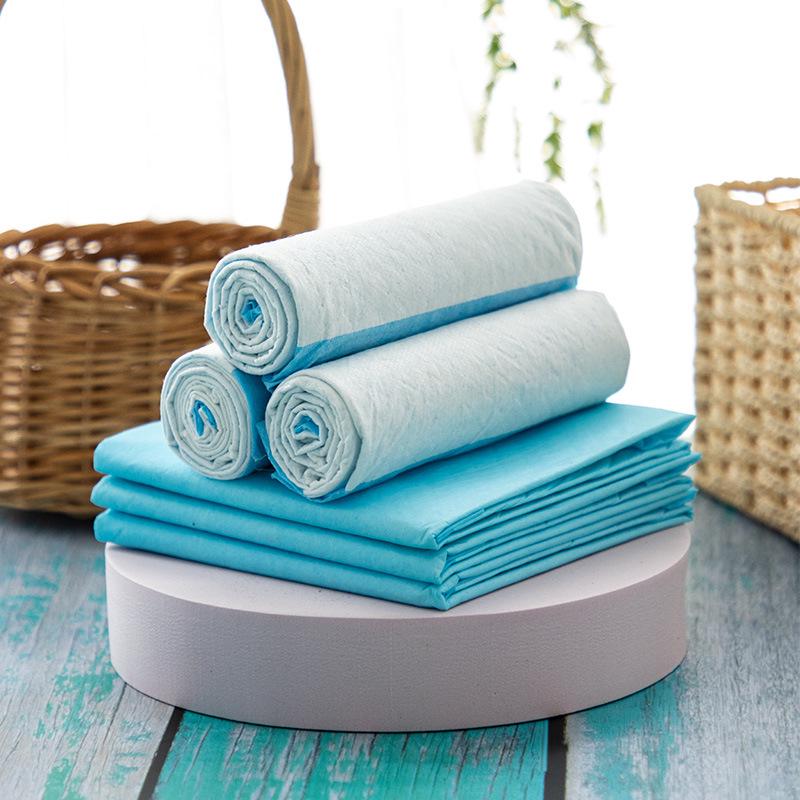 Thickened Absorbent Dog Diapers - Deodorizing Pet Pads, Pack of 100 for Teddy and Golden Retrievers