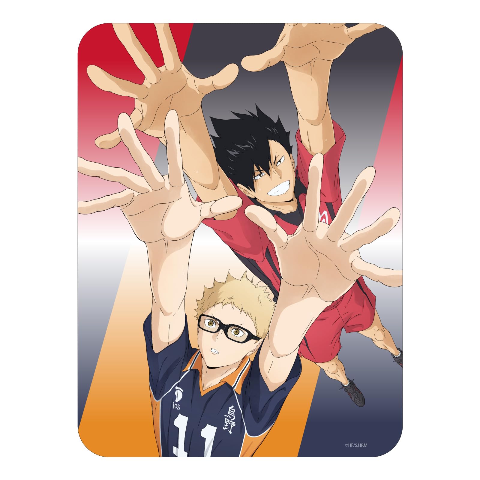 

Gourmandise Mouse Pad Tsukishima Kuroo Haikyu!! & BHIK-13C