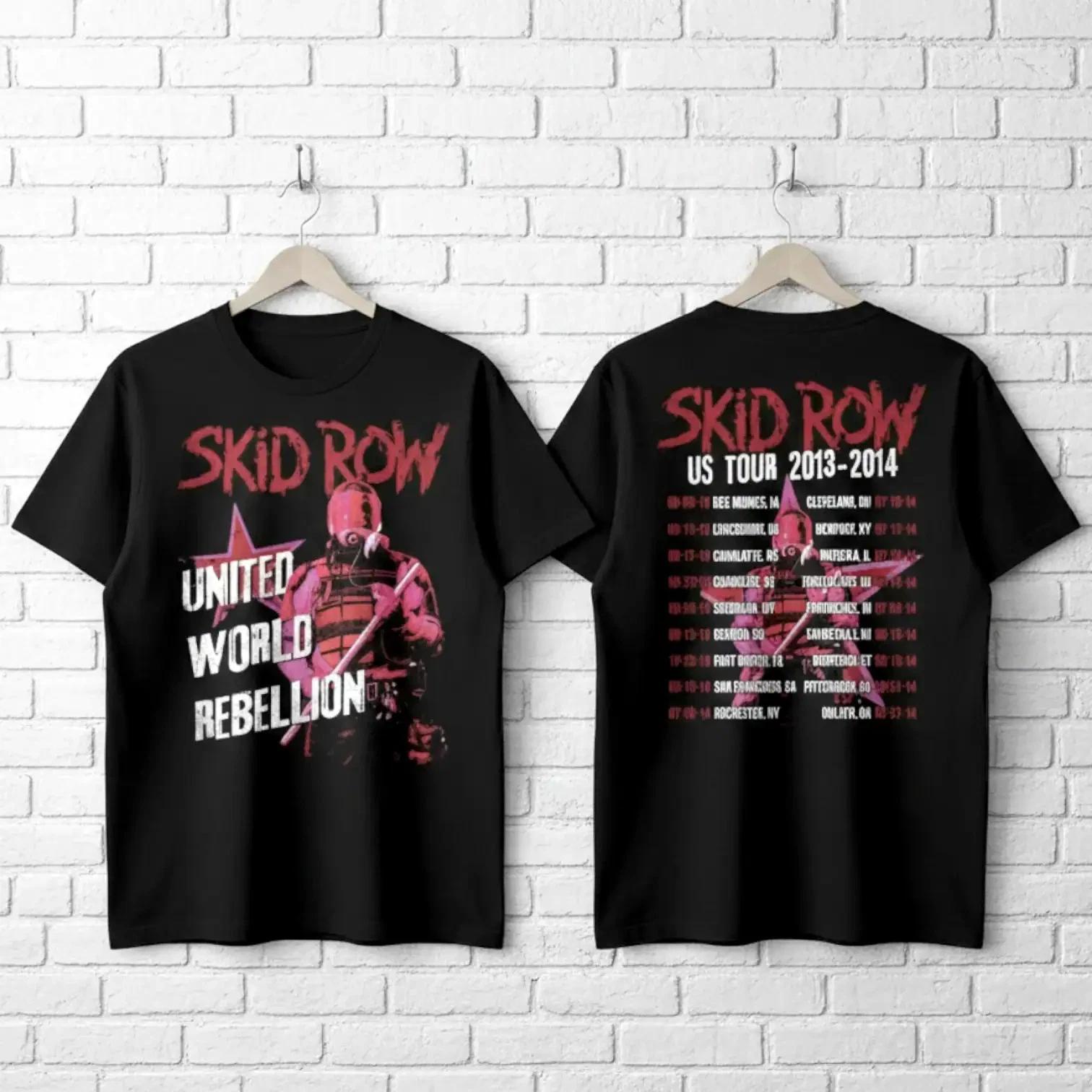 Skid Row United World Rebellion Тур по США 2013-14 Мужская футболка S