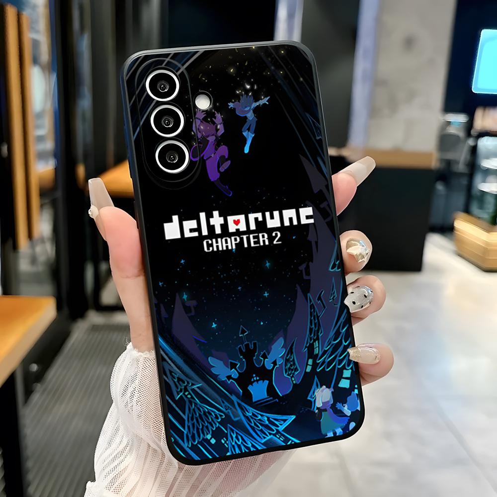 D-Deltarune Games Anime Phone Case For Samsung S26 S25 Plus S20 S20 Plus S22 Ultra S23 FE S21 Plus S21 Ultra Soft Cover