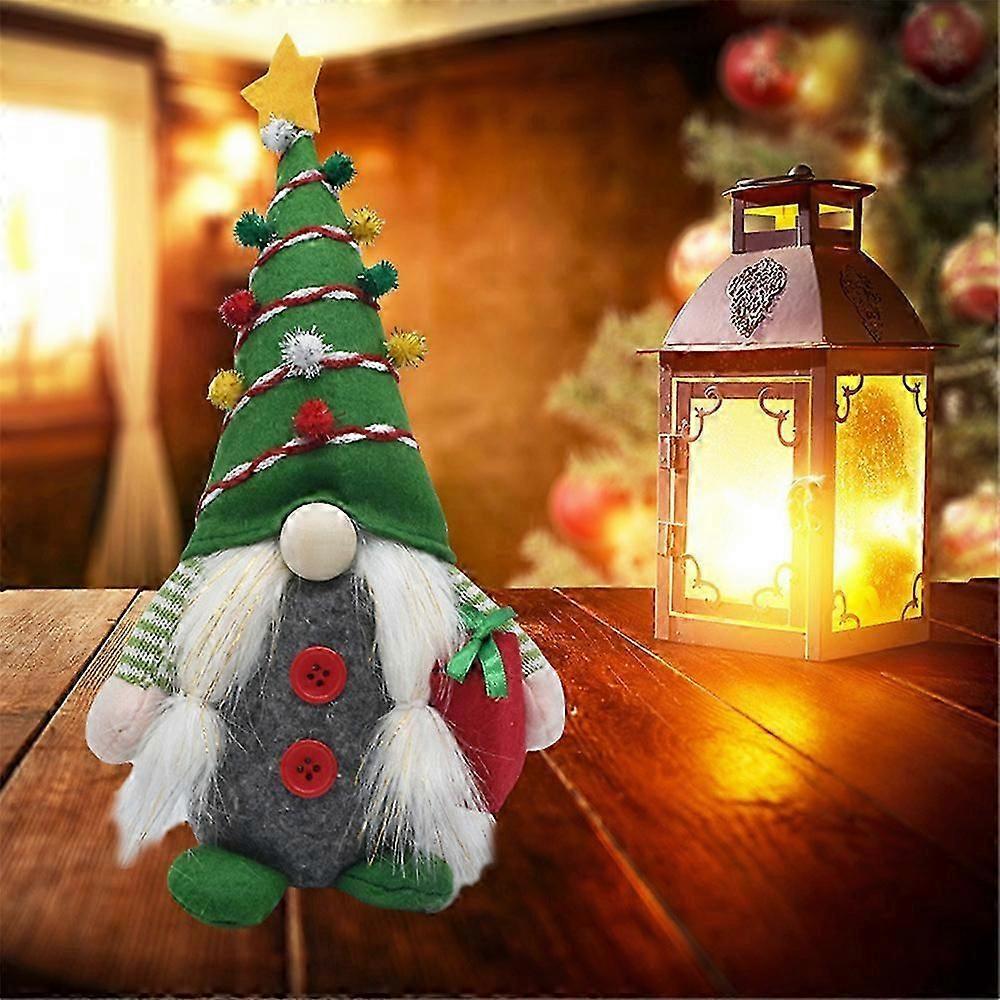 Christmas Santa Gnome Plush Faceless Gonk Dwarf Elf Doll Xmas Easter Holiday Decoration Gift