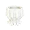 Vază cu Flori în Formă de Picior Sculptură Decorativă Ornament pentru Masă Material Rășină Design Unic Utilizare Interioară Exterioară