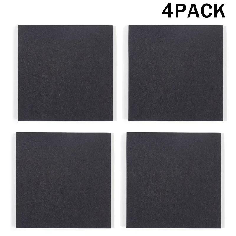 50 Sheets/pack Creative Paper Black Sticky Notes Self-Stick Notes Pads Posted It Notepad School Home Office Stationery Supplies