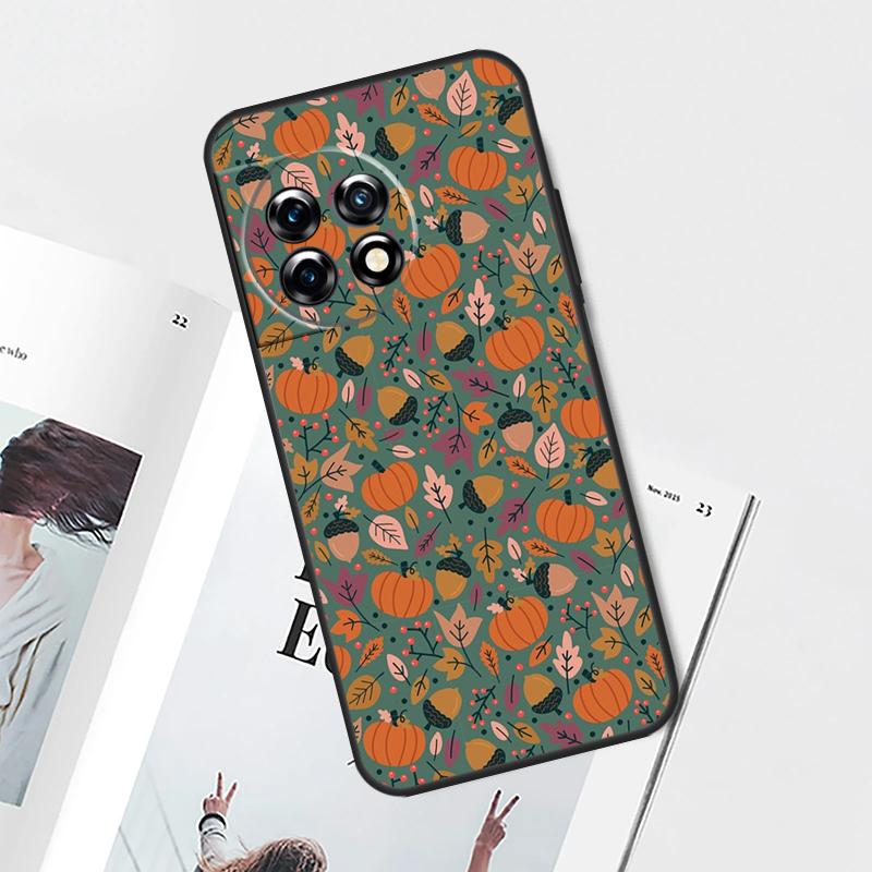 Herbst Kürbis Hülle Für OnePlus Nord CE 5 3 4 Lite N20 N30 OnePlus 15 13 12 11 9 10 Pro 13T 13R 10T Abdeckung