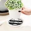20pack Breathable Flower Pot Trays With Drainage Holes Promote Root Health Reusables Plastic Plant Saucers