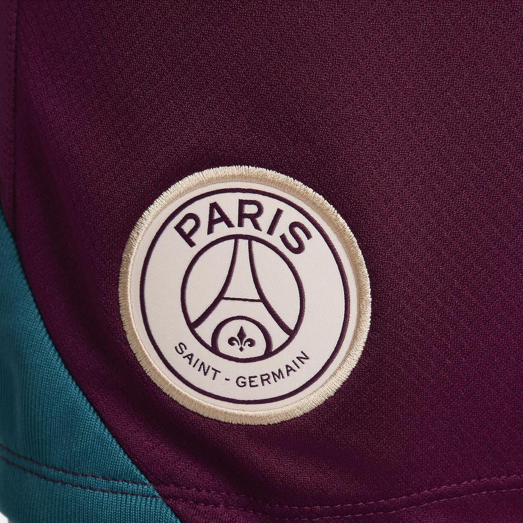 Nike Paris Saint-Germain Strike Simple Comfortable Versatile Five-Point Casual Shorts Unisex shorts Bordeaux Crystal-Blue Guava-Ice FN9394-610