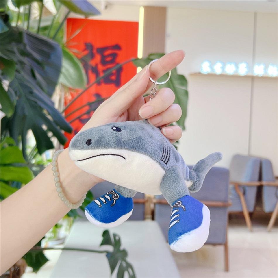 New Italian Brainrot AI Animals Sahur Figure Tralalelo Tralala Plush Pendant keychain cartoon Kids Doll Girl Birthday Toys Gifts