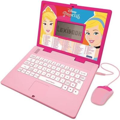 Computador Educativo Bilíngue Princesas Disney - LEXIBOOK - 124 atividades