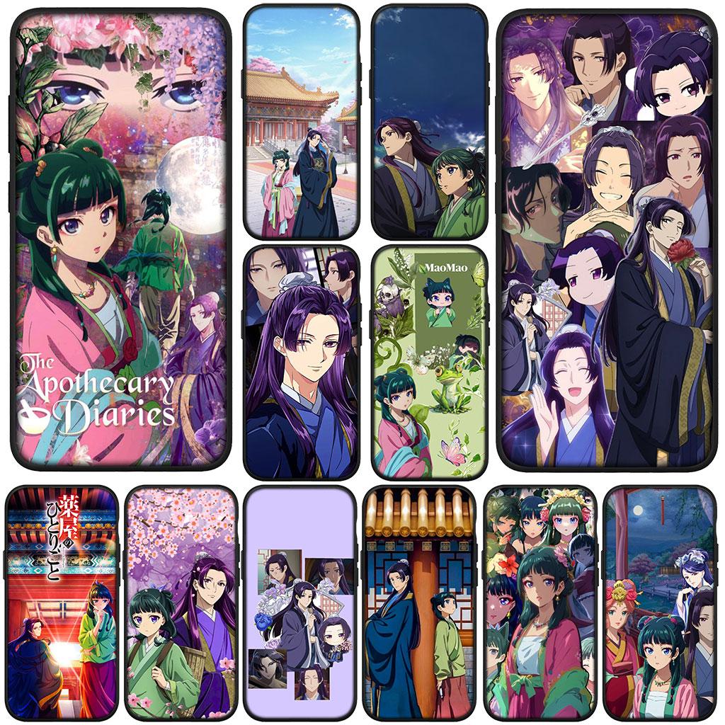 Maomao The Apothecary Diaries Jinshi Phone Cover for Xiaomi Redmi Note 12 10 11 9 8 Pro 10C 12C 9T 9A Note11 Note12 5G 4G Case