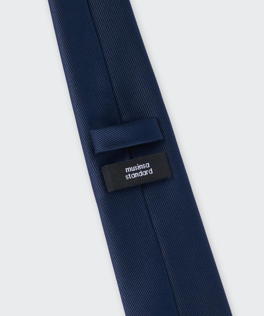 MUSINSA STANDARD Standard Solid Tie [Navy]