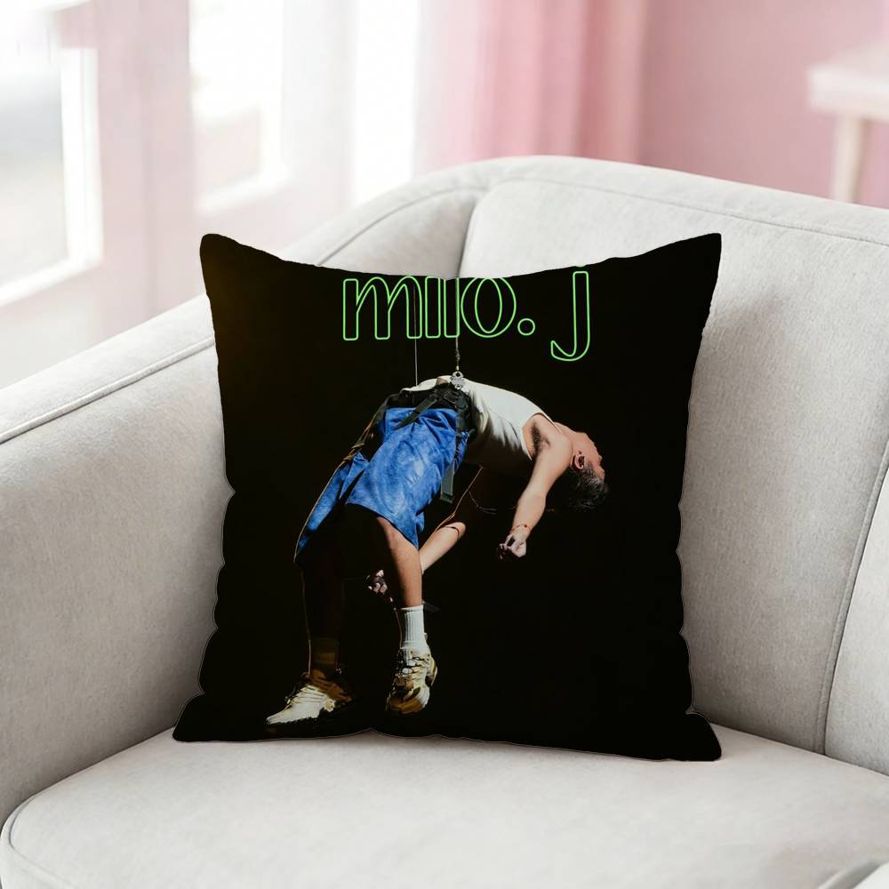M-Milo J La Vida Era Mas Corta Pillow Case Pattern Printed Pillowcase For Living Room Sofa Cushion Cover