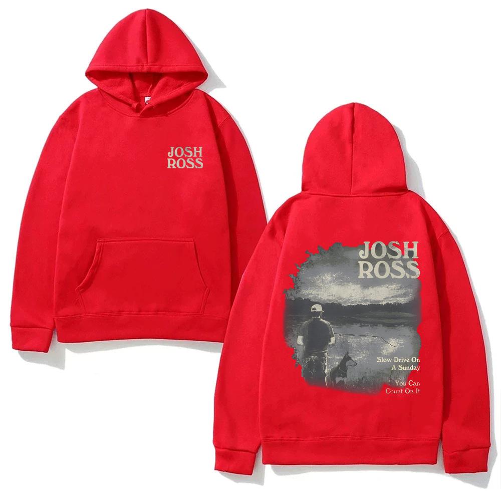 Josh Ross 2025 Tour Hoodie Same As High Quality with Pocket Sweatshirt Long-sleeved Simplicity Pullover
