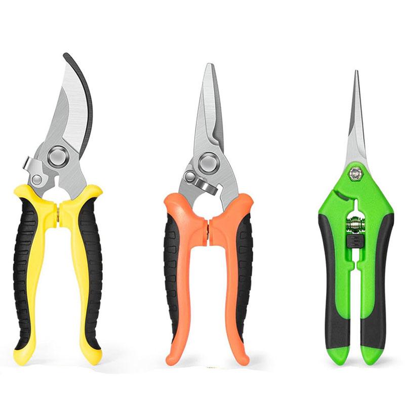 3PCS Garden Pruning Shears Set Stainless Steel Garden Shears Gardening Shears Gardening Garden Scissors For Pruning Shears Tools