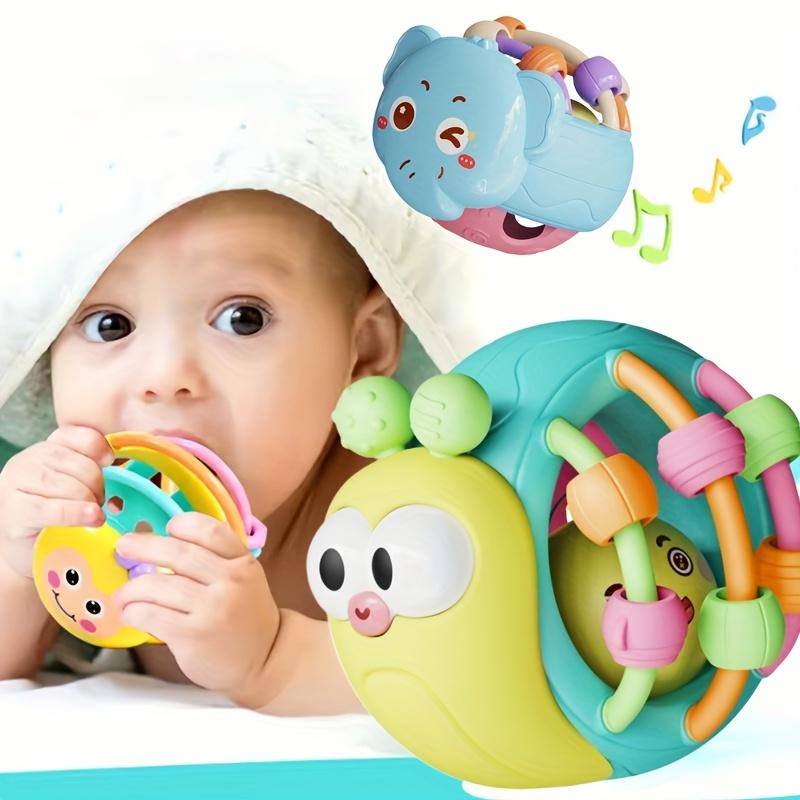 Cute And Interesting Hand-Held Baby Rattle, ABS Material, Color Festival Can Send Birthday Gifts, Christmas, Easter