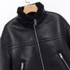 European and American style, new women's clothing, fashionable and casual double-sided fleece jacket 3046/367