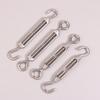 1Pc Oc/Oo/Cc Type M4 M5 M6 M8 Stainless Steel 304 Adjust Chain Rigging Hooks Eye Turnbuckle Wire Rope Tension Device