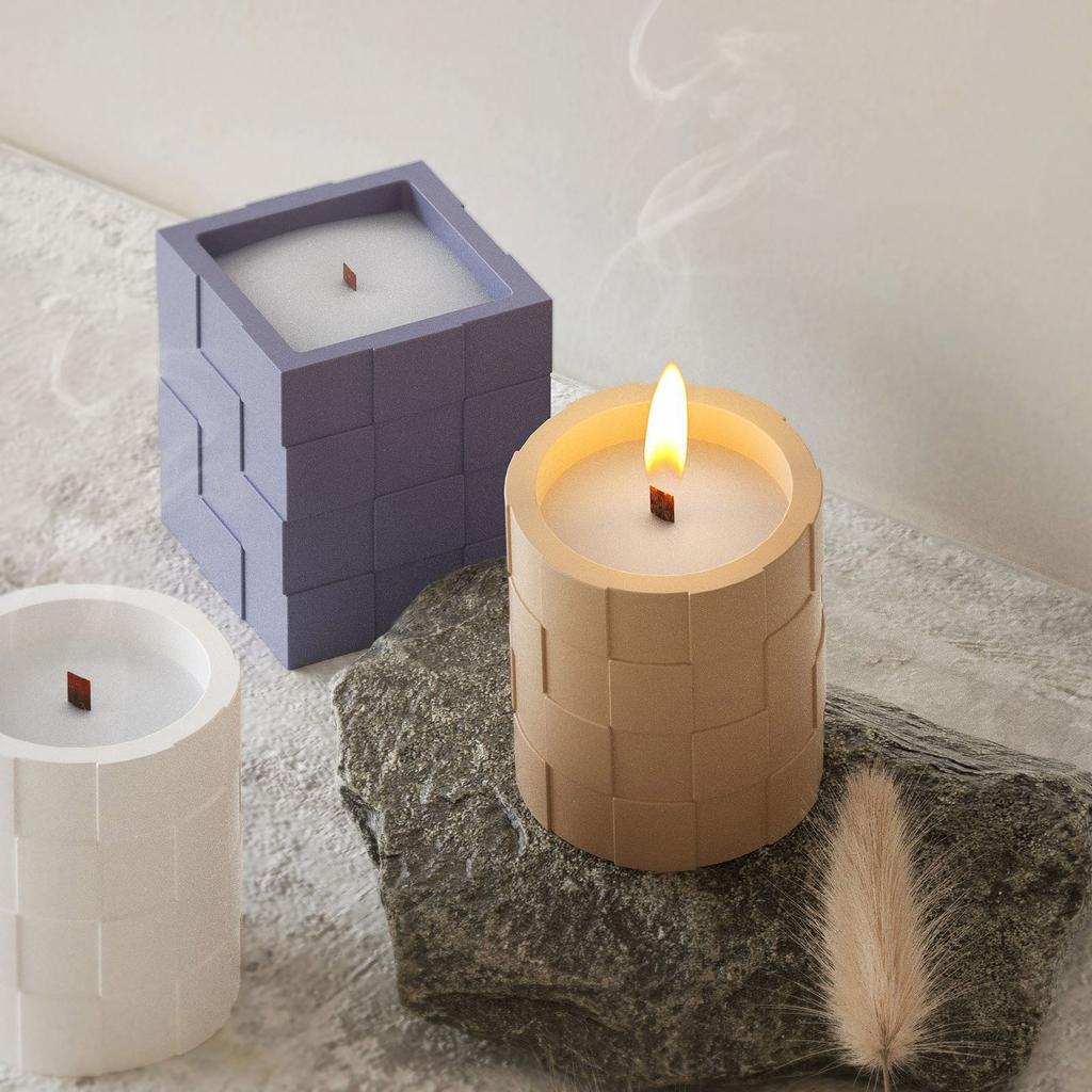 Silikonharpiksformer Håndverksformer Pennholderform Saftplanteplanterformer Lyskoppformer for Håndverk Ornament