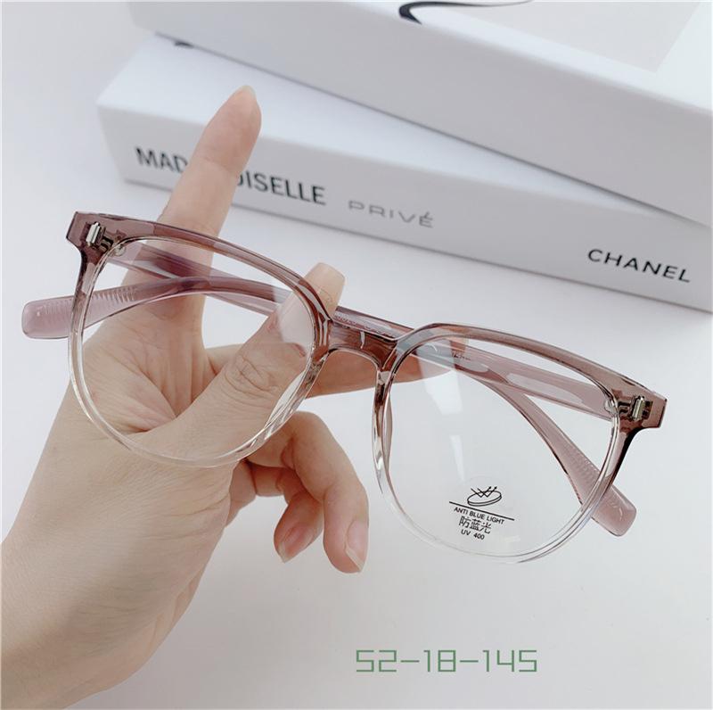 

Luxury Fashion Brand Round Reading Glasses Blue Light Blocking Prescription Eyeglasses Trend Women Green Optics Computer Glasses 0